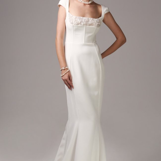 elegantné svadobné šaty